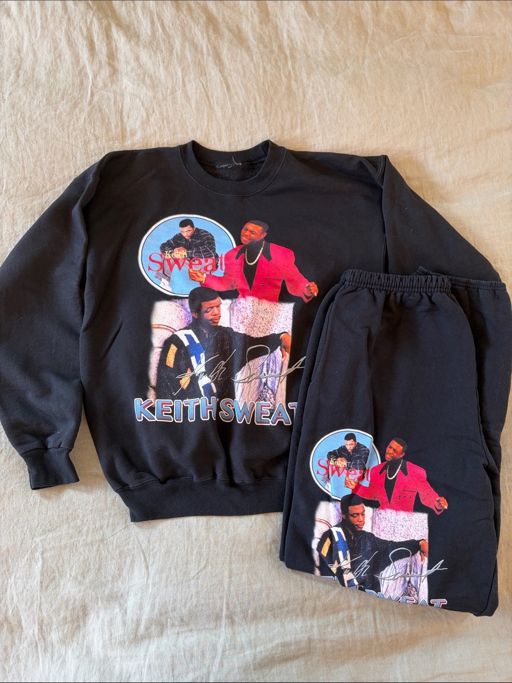 Rare Coke Magic Champion Keith Sweat Sweatsuit
